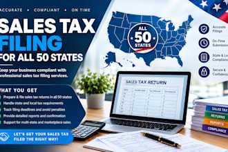 file sales tax of all 50 states