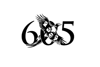 design flying pheasant art logo