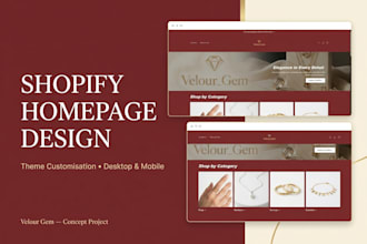 customize your shopify homepage