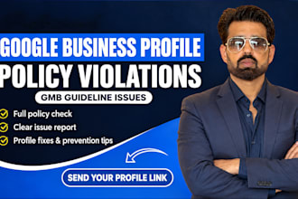fix google business profile policy violations and gmb guideline issues