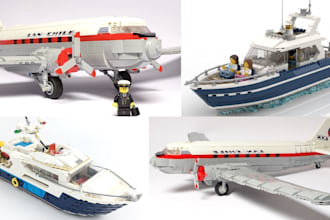 design custom lego moc 3d lego ships, lego aircraft lego toys with xml partlist