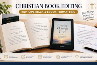 polish christian manuscripts and format KDP paperback and ebooks