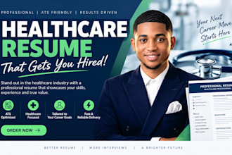 create a professional resume for nurses and medical professionals