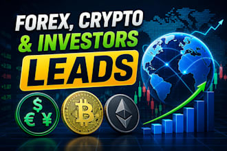provide worldwide forex crypto and investors leads