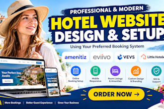 build amenitiz eviivo vevs little hotelier boutique booking system hotel website