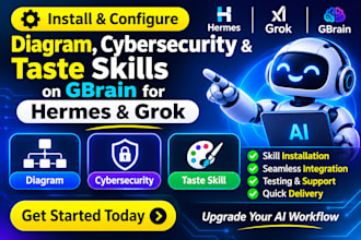 install and configure ai skills for hermes grok and gbrain workflows