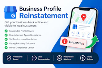 reinstate suspended google my business gmb profile