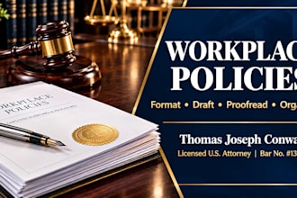 draft a custom workplace policy document for your business