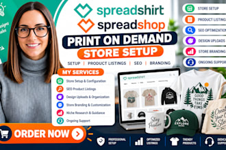 spreadshirt spreadshop seo store setup product listing search optimization