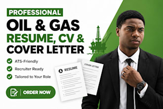 write an expert offshore, oil and gas, and engineering ats resume