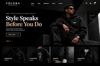 shopify clothing store clothing shopify website streetwear shopifystore clothing