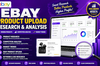 ebay product upload research winning products competitor analysis market trends