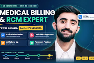 handle end to end medical billing and rcm for your practice