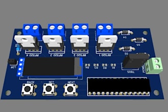 do multilayer, double layer, rigid pcb design, layout, esp32, stm32 and arduino