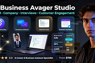 do ai companion avatar app for brand, company, interviewers and business