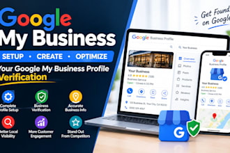 setup, create, and optimize your google my business profile verification