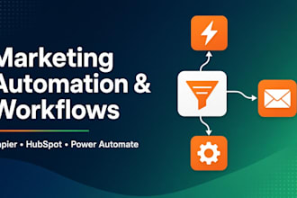 build marketing automation and workflows with zapier and hubspot
