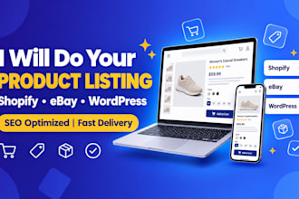 be your product lister shopify, manually ebay product lister