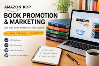 do amazon book promotion, KDP marketing and ebook promotion