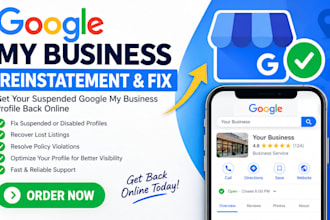 reinstate gmb and fix your suspended google my business profile