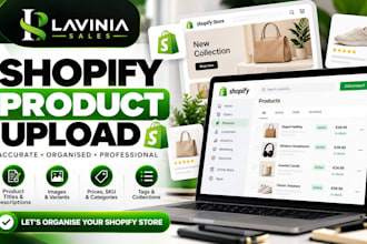 upload and organize products in your shopify store
