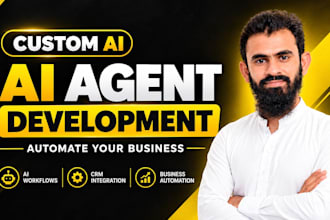 build custom ai agents to automate your business workflows