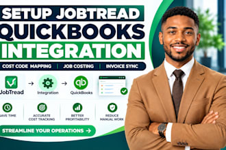 setup jobtread quickbooks integration cost code mapping job costing invoice sync