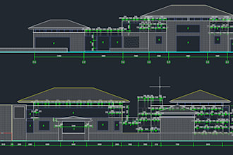 convert your sketches and pdfs into 2d autocad drawings