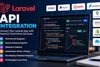 integrate third party apis in laravel and PHP