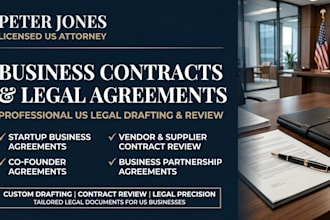 draft a founder collaboration agreement as a licensed US attorney