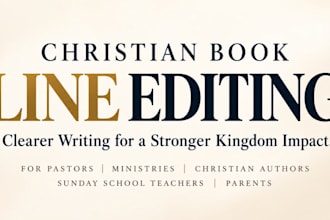line edit your memoir devotionals fiction and non fiction manuscripts