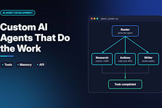 build a custom ai agent with langgraph, langchain and openai