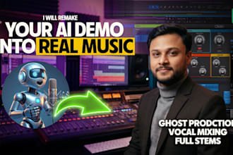 recreate your ai song with real instruments