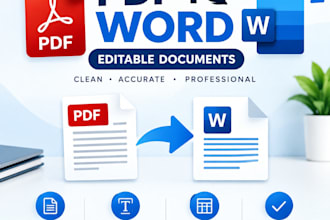 convert PDF to editable word documents