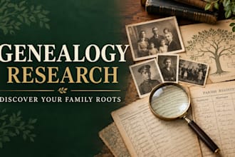 do genealogy research, family tree research, family history and ancestry search