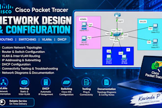 design and configure cisco packet tracer networks