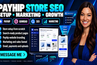 setup payhip store, payhip store seo, payhip marketing, payhip website, gumroad