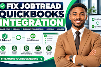 fix jobtread quickbooks online sync errors duplicate transaction mapping invoice