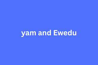prepare delicious yam and ewedu