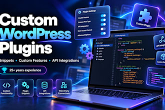 develop a custom wordpress plugin or code snippet