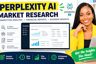 do perplexity ai market research business competitor analysis financial report