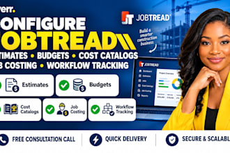 configure jobtread estimates budgets cost catalogs job costing workflow tracking
