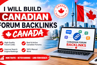 build canadian forum backlinks canada