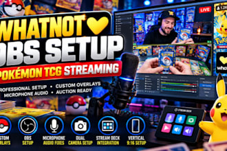 setup or fix mic, goxlr, voicemeeter, dual PC and stream deck audio for streamin