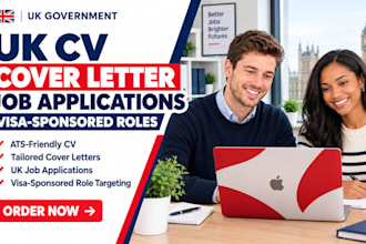 optimize UK CV cover letter job applications for visa sponsored roles ats resume