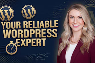 build a luxury website with wordpress, design redesign, wordpress bug fix expert