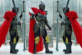 create custom wearable cosplay amor halloween anime props for 3d printing