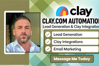 setup clay com automation lead generation clay integrations email marketing