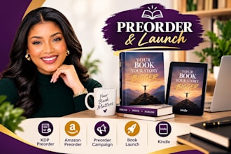 plan kdp preorder, amazon preorder, preorder campaign, book launch, kindle