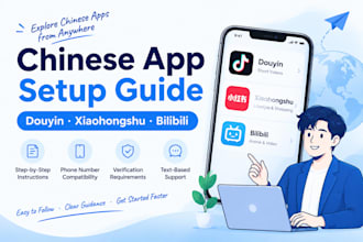 guide you through chinese app registration and setup